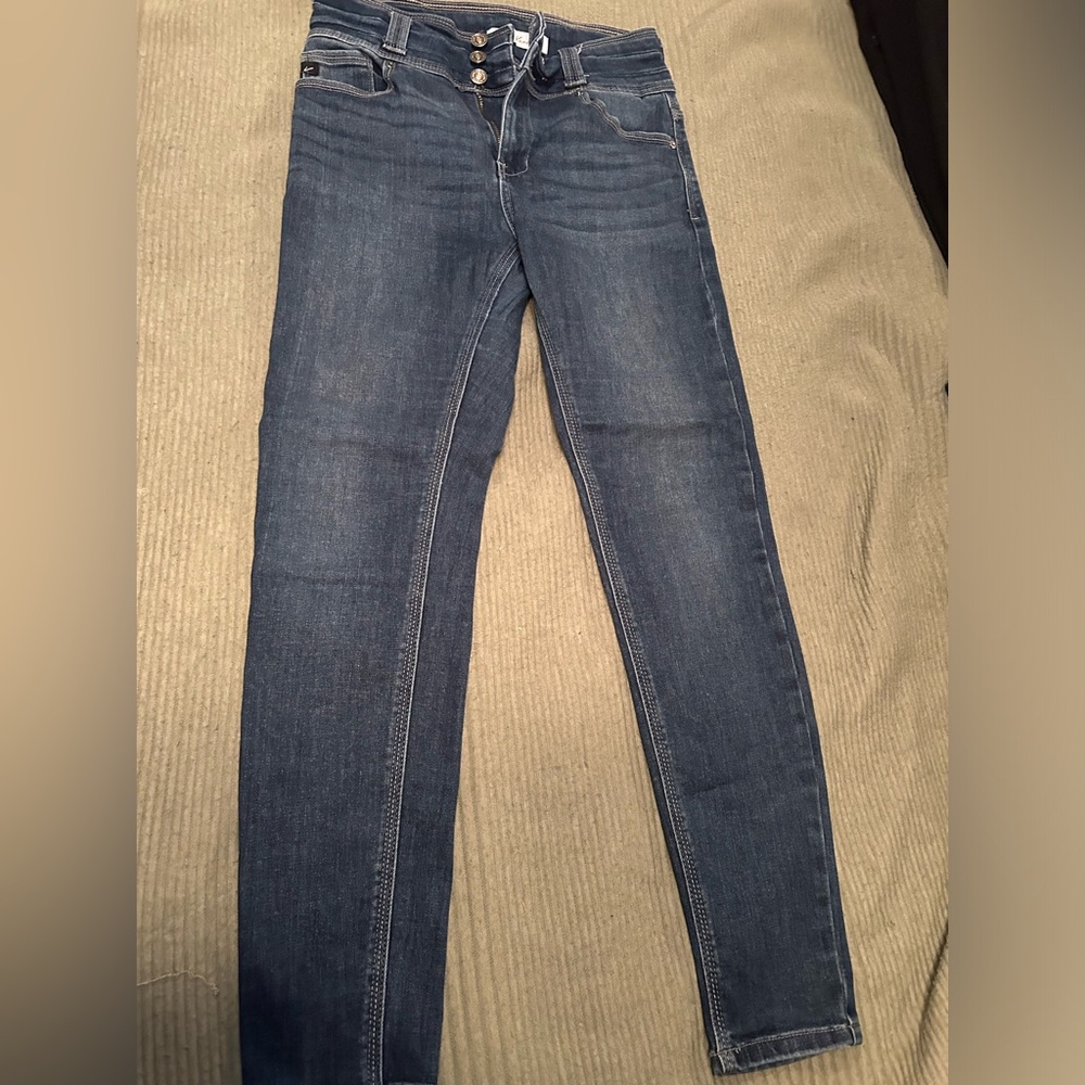 KanCan high rise 3 button fly Jean